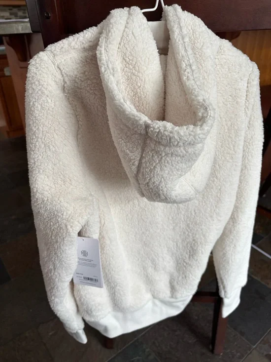 Athleta Sherpa Fleece Hoodie - Picture 2 of 5